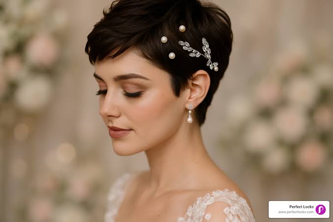 Short Hair Wedding & Party Hairstyles
