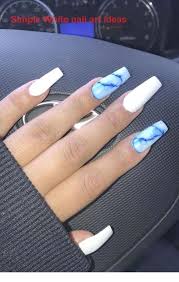 30 Simple Trending White Nail Design Ideas 1 Whitenail In 2020 White Nails Wave Nails White Nail Designs
