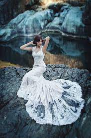 A Show Stopping Lace Dress We Re Just Dying Over Miosa Couture Wedding Dresses Dream Wedding Dresses Wedding Dresses Photos