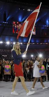 The two sportspeople will bear the flag at the opening ceremony of the tokyo olympics. Rio Olympics 2016 Opening Ceremony Sees Climate Change Lectures And Protests Daily Mail Online