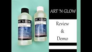 Art N Glow Resin Demo And Review Youtube