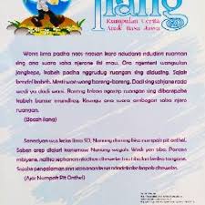 Kumpulan contoh pidato bahasa jawa singkat terbaru. Tuladha Novel Bahasa Jawa Cara Golden
