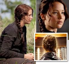 Double fishtail braids for thick hair. Growing Out My Hair For Next Year S Premiere Of Catching Fire Katniss Hair Hunger Games Hair Hair Envy