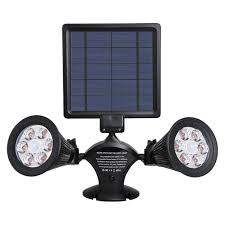 I made choice that there were too many people to. Solar Led Light Motion Sensor Double Head Spotlights Outdoor Wall Lamp Buy At A Low Prices On Joom E Commerce Platform