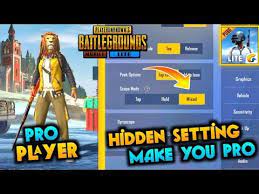 Best Pro Hidden Settings For Pubg Mobile Lite Pubg Mobile Lite Pro Sensitivity Settings Youtube Lite Sensitive Pro