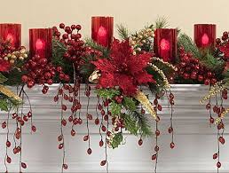 Electric Pillar Candles For Holiday Decor Christmas Mantel Decorations Red Christmas Decor Xmas Decorations