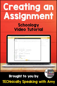 Creating An Assignment In Schoology In 2020 Schoology Online Teaching Resources Teaching Middle School