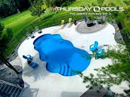Sun Day Fiberglass Pool By Thursday Pools Fiberglass Pools Pool Pool Colors