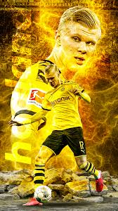 Free dortmund wallpapers and dortmund backgrounds for your computer desktop. Hd Haaland Dortmund Wallpaper Enwallpaper