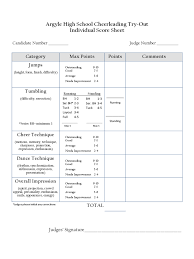 Please, anyone have any recommendations? 2021 Cheerleading Tryout Score Sheet Fillable Printable Pdf Forms Handypdf
