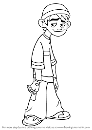 Learn How To Draw Spud From American - Dragon Jake Long (American Dragon: Jake  Long) Step By Step : Drawing Tutorials