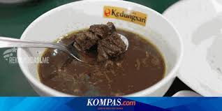 Sop buntut, nasi campur, nasi rawon. Nasi Rawon Dan Es Campur Nikmatnya