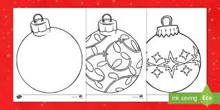 Check out this post to bring some new color schemes for christmas! Christmas Ornaments Coloring Sheets