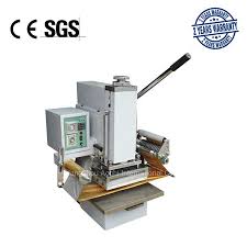 Normally it is vertical stamping with the single color printing on many types of material such as paper, plastic, wood, leather…etc. China Hx 358 Multifunctional Table Top Stamping Machine China Hot Stamping Machine Foil Stamping Machine