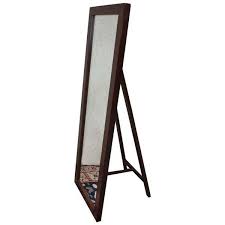 Pottery Barn Stinson Floor Mirror With Easel Back 82 Liked On Polyvore Featuring Home Home Decor M Freestanding Mirrors Pottery Barn Mirror Floor Mirror