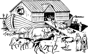 Noah S Ark By J4p4n In The Christian Jewish And Muslim Story Noah Put All The Animals Pairwise In His Boat And Floa Noahs Ark Boat Drawing Coloring Pages