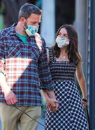 Editorial images, stock photos and pictures. Ben Affleck And Beau Ana De Armas Wear Matching Heart Necklaces