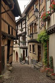 The Famous Alley Of Eguisheim Alsace France Alsace France Travel