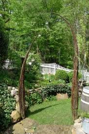 Weidenzipfel Torbogen Garten Torbogen Und Weidenruten