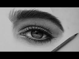 How I Draw Eyes With Charcoal Pencils Youtube Eye Drawing Colored Pencil Drawing Tutorial Realistic Eye Drawing
