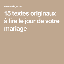 Une fille très directe en matière de drague, un chat qui passe l'aspirateur et une demande en mariage qui tourne au désastre. 15 Textes Originaux A Lire Le Jour De Votre Mariage Voeux Mariage Discours Mariage Mariage