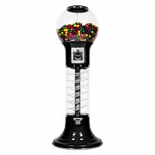 Original Wizard Spiral Gumball Machine, Black, Red Track Color, 50 Cents  Mech | eBay