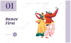 Amitabh bachchan, shah rukh khan, hrithik roshan break into a dance jig on the ramp. Indian Dancer Performing On Festival Landing Page Male And Woman Royalty Free Cliparts Vectors And Stock Illustration Image 121234075