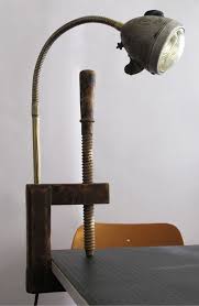 Klemmleuchte Holzschraubzwinge Schwanenhals Fahrrad Lampe Leuchte Clamp Light Lamp Wood Vise Vice C Clamp Swanneck Gooseneck S Entrance Lighting Lamp Desk Lamp