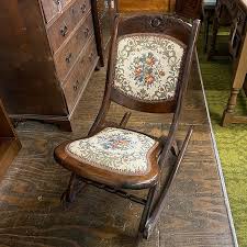 10 best vintage folding chairs of june 2021. Antique Folding Rocking Chair Treasure Trove Antique Shop Castlebridge Wexford Antiques Vintage Used Furniture Collectibles