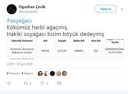 E Devlet Soyagaci Sorgulamasinda Rastlanan Ilginc Isimler Yasam Guncel Haberler