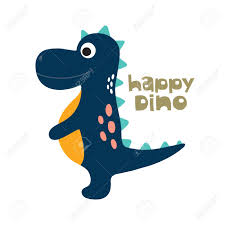 Video messaging for teams vimeo create: Cute Cartoon Dino Vector Illustration Happy Dino Royalty Free Cliparts Vectors And Stock Illustration Image 85421698