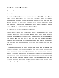 Meski malaysia memenangkan dua pulau ini sebagai wilayah hak miliknya, namun mahkamah internasional ternyata gagal batas laut indonesia dan malaysia yang. Penyelesaian Sengketa Internasional Dan Pulau Sipadan Dan Ligitan