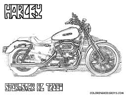 Download this adorable dog printable to delight your child. Macho Harley Davidson Coloring Harley Davidson Motorcycle Free