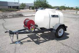 Portable water tanks for trailers. Water Dog 325 C I Equipment
