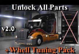 Unlock all parts mod for ets2 1.35.x. Unlock All Parts V2 0 Ats Mods American Truck Simulator Mods Atsmod Net