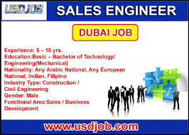 Sales Engineer Jobs In Dubai Bachelor Of Technology Engineering Technology Job