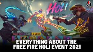 Free fire lol emote redeem code today 4 july 2021 😂. Free Fire Holi Event 2021 Rewards Leaks Formats All You Need To Know