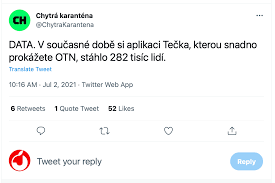 Appku tečka, která slouží jako průkaz bezinfekčnosti, si do dnešního rána stáhlo 498 tisíc lidí, uvedla chytrá karanténa. Aplikace Tecka Ma 280 000 Stazeni Za Pouhe Dva Dny Letem Svetem Applem