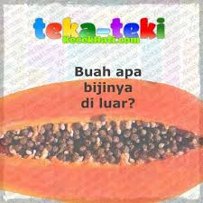 Buah Apa Bijinya Di Luar Kecekhati Buah Teka Teki