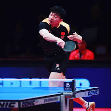 Ma Long The Dhs Dragon In Full Flight Ma Long Table Tennis Sports