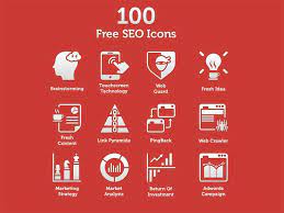 100 Fresh Seo Icons Icon Flat Icon Seo