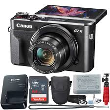 Canon Powershot Digital Camera G7 X Mark Ii With Wi Fi Nfc Lcd Screen And 1 Inch Sensor Blac In 2020 Canon Powershot Digital Camera Canon Powershot Powershot