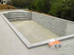 Creation De Piscine Beton Banche Situe A Gueret 23000