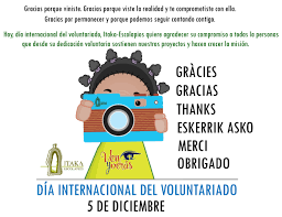 Check spelling or type a new query. Espanol 5 De Diciembre Dia Internacional Del Voluntariado Itaka