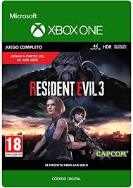  únete a la diversión y juega a una extensa colección de atractivos títulos gratuitos en xbox. Resident Evil 3 Pre Purchase Standard Edition Xbox One Codigo De Descarga Amazon Es Videojuegos