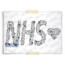 Free nhs rainbow colouring pages. Free Nhs A4 Colouring Page By Jane Clempson