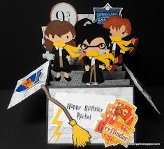 Download Creations By Patti Harry Potter Birthday Box Card