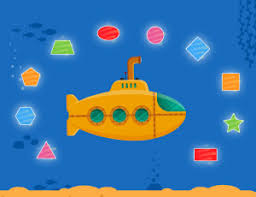 O submarino amarelo está de volta, e dessa vez sua missão é encontrar as formas geométricas corretas no fundo do mar. Formas Geometricas Escola Games Jogos Educativos