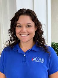 HELPS US WELCOME ALAINA RICHARDSON, PTA -- the newest member of the Core  Physical Therapy team! Alaina graduated as a part of the inaugural class of  Central Georgia Technical College's Physical Therapist