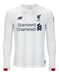 Embroidered type of team badge: Liverpool 19 20 Long Sleeve Away Jersey Life Style Sports